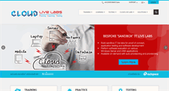 Desktop Screenshot of cloudlivelabs.com
